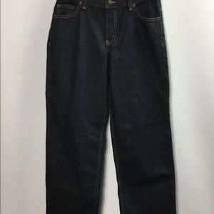 Old Navy womens‎ jeans size 14 husky dark wash